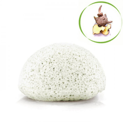 Éponge Konjac blanche (nature) Éponge Konjac blanche (nature)