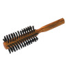 Brosse à cheveux ronde en poirier et poils de sanglier