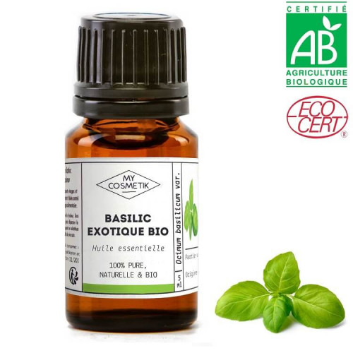Huile essentielle de Basilic exotique BIO (AB) Huile essentielle de Basilic exotique BIO (AB)