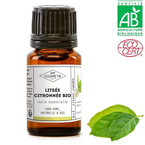 Huile essentielle de litsée citronnée BIO - AB (verveine exotique) Huile essentielle de litsée citronnée BIO - AB (verveine exotique)
