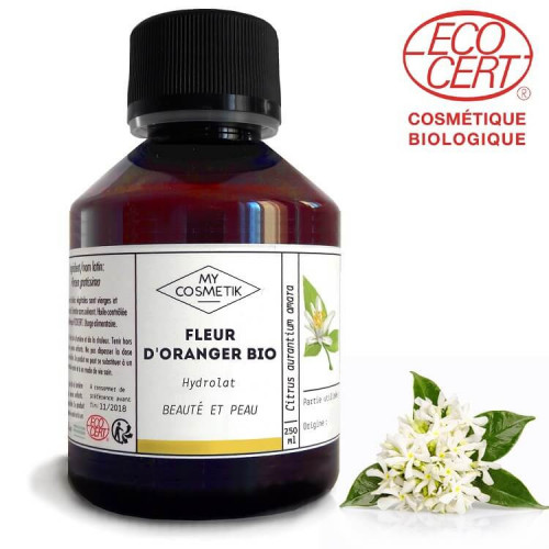 Hydrolat de fleur d'Oranger Bio: idéal pour les peaux sensibles