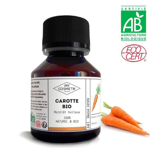Macérât huileux de Carotte BIO Macérât huileux de Carotte BIO