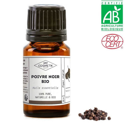 Huile essentielle de poivre noir BIO (AB) Huile essentielle de poivre noir BIO (AB)