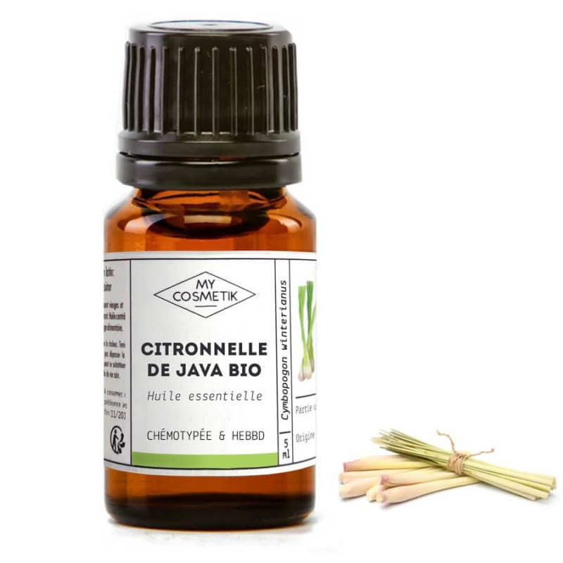 Huile essentielle de Citronnelle de Java BIO Huile essentielle de Citronnelle de Java BIO