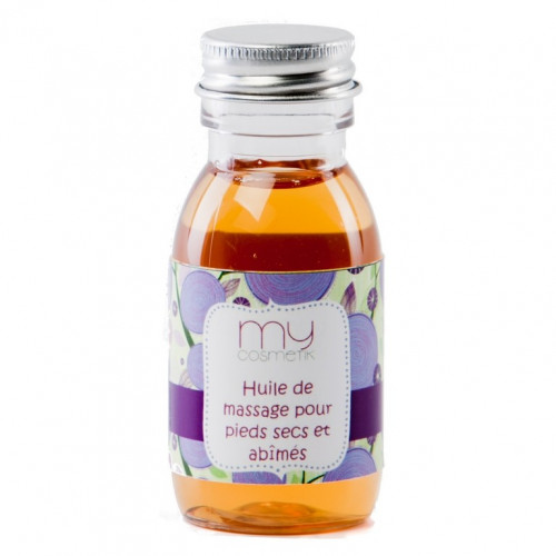Huile de massage pour pieds secs et abîmés Huile de massage pour pieds secs et abîmés