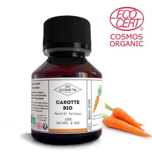 Macérât huileux de Carotte BIO Macérât huileux de Carotte BIO
