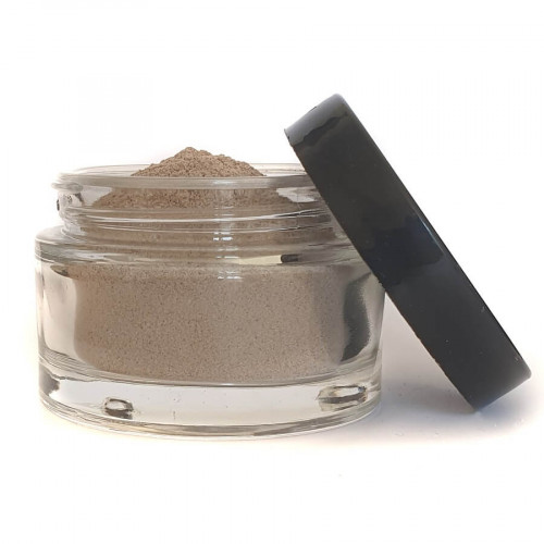 Shampooing sec en poudre, doux pour cheveux foncés et bruns Shampooing sec en poudre, doux pour cheveux foncés et bruns
