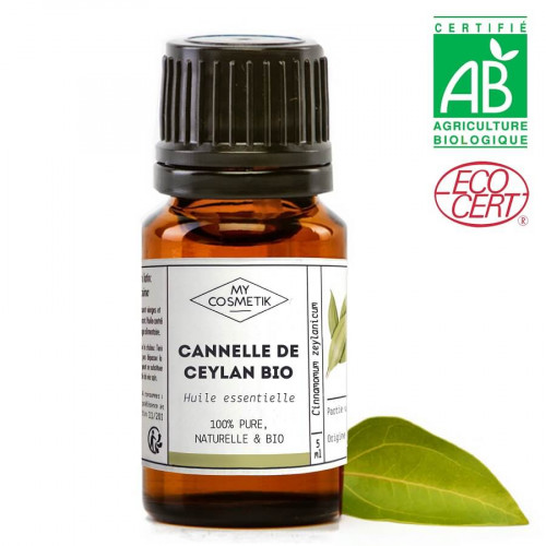 Huile essentielle de Cannelle de Ceylan BIO (AB) Huile essentielle de Cannelle de Ceylan BIO (AB)