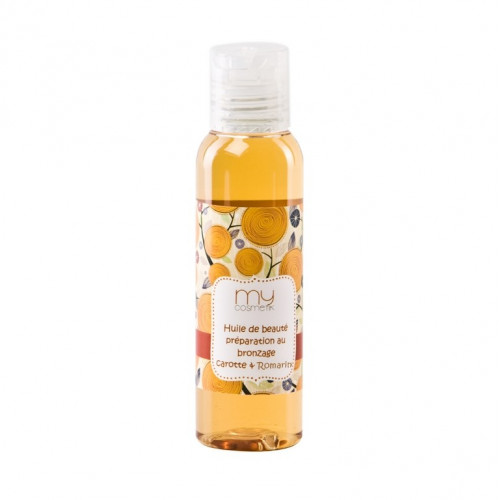 Huile de beauté préparation au bronzage Carotte & Romarin Huile de beauté préparation au bronzage Carotte & Romarin