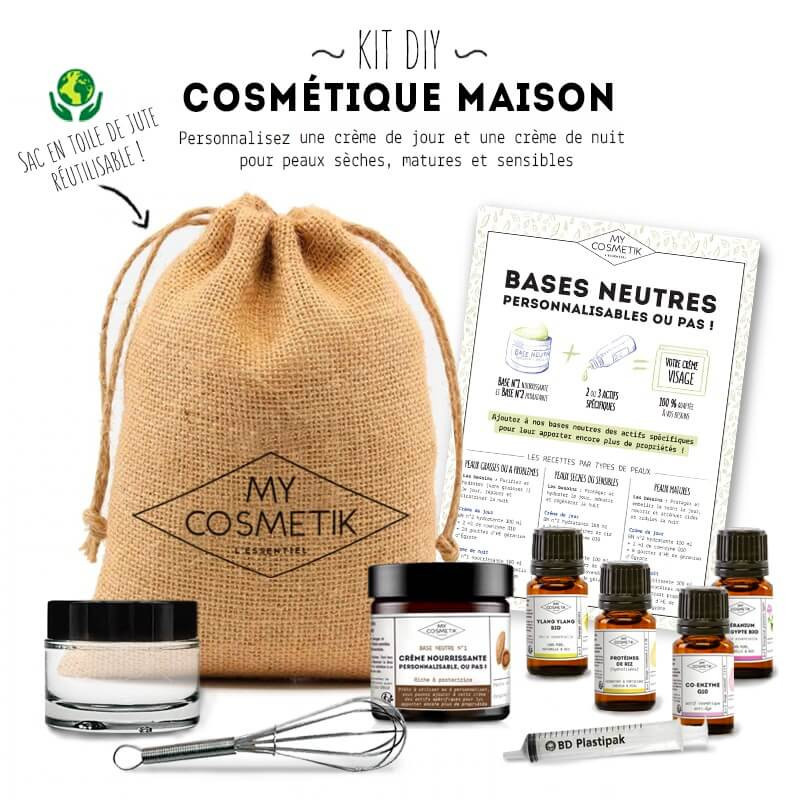 Coffret pour personnaliser vos crèmes visages