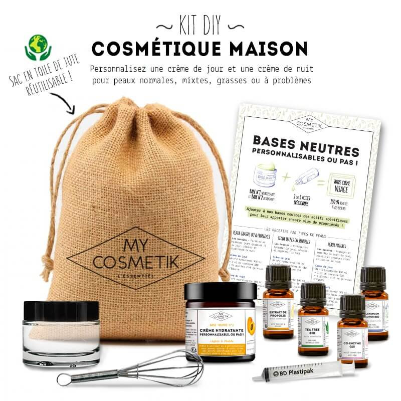 Coffret pour personnaliser vos crèmes visages