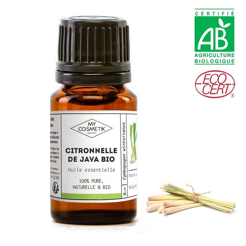 Huile essentielle de Citronnelle de Java BIO
