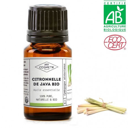 Huile essentielle de Citronnelle de Java BIO Huile essentielle de Citronnelle de Java BIO
