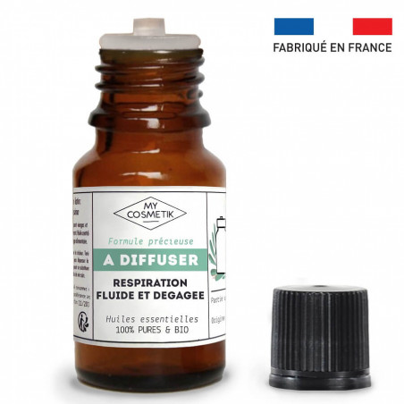 Mélange d'huiles essentielles pour la diffusion pour favoriser une respiration dégagée Mélange d'huiles essentielles pour la diffusion pour favoriser une respiration dégagée
