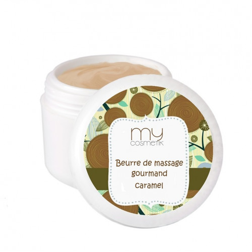 Beurre de massage gourmand au Caramel Beurre de massage gourmand au Caramel