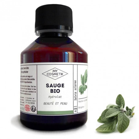 Hydrolat de sauge BIO cosmétique