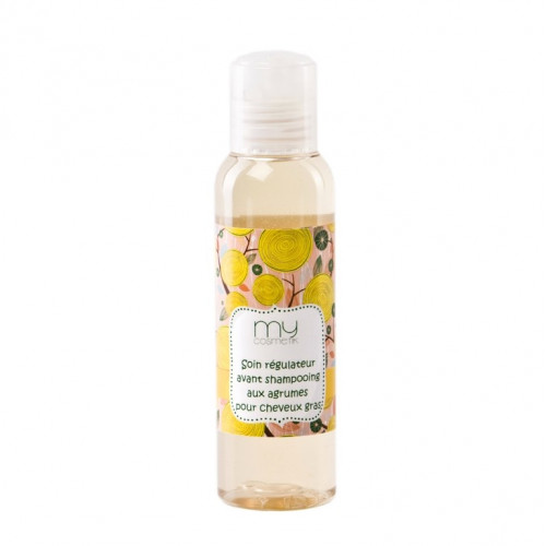 Soin régulateur avant shampooing pour cheveux gras aux agrumes Soin régulateur avant shampooing pour cheveux gras aux agrumes