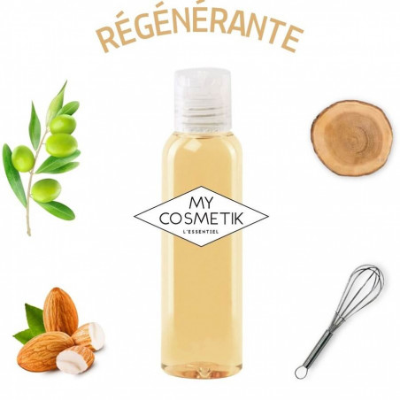 Recette d'huile de beauté régulatrice & régénérante Amande douce/Bois de Rose