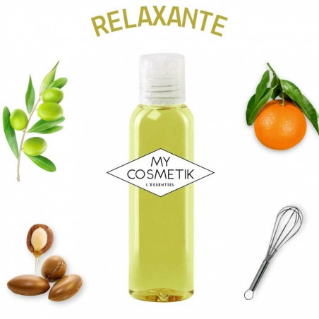 Recette d'huile de beauté régénérante & relaxante Argan / Mandarine