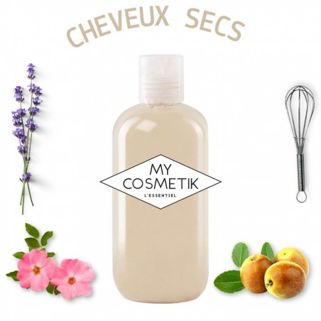 Cheveux secs : Shampooing nourrissant huile essentielle de Géranium & Jojoba