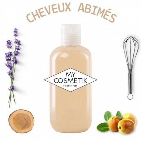 Cheveux abimés : Shampooing nourrissant huile essentielle Bois de Rose & Jojoba