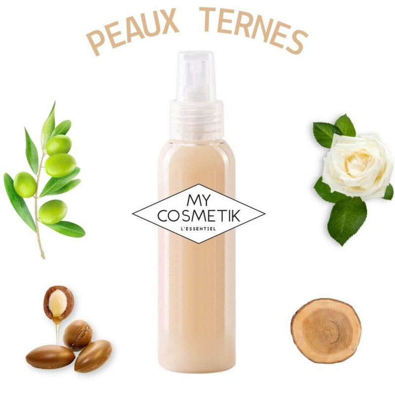 Lait démaquillant huile d’Argan & eau de Rose