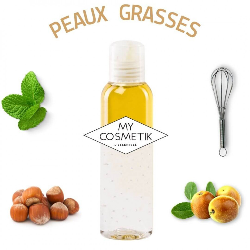 Démaquillant biphasé hydrolat de Menthe & Jojoba