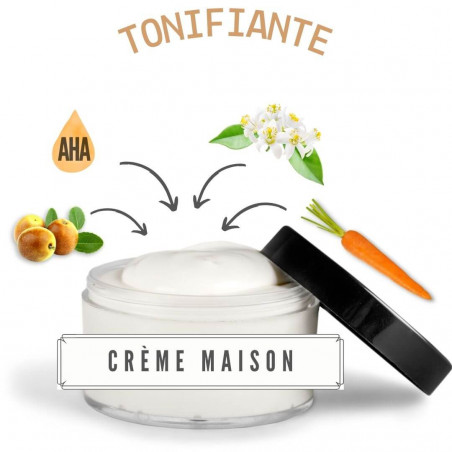 Crème antiride aux AHA & huile essentielle de Carotte