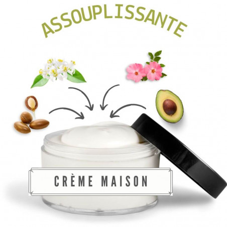 Crème de nuit peau sèche argan, avocat & géranium