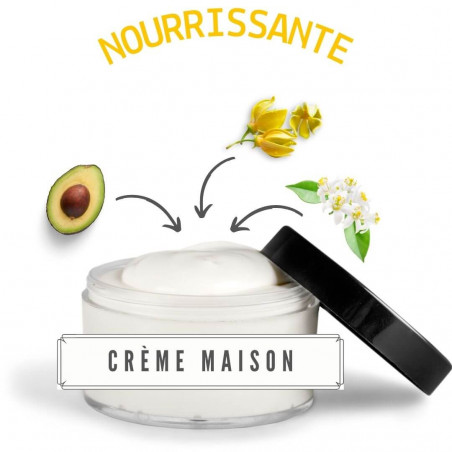 Crème ultra nourrissante huile d’Avocat & Ylang Ylang