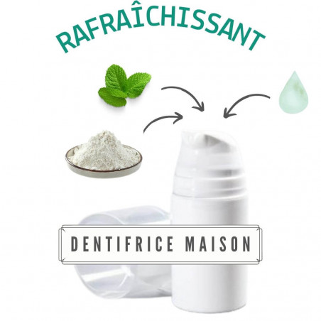 Dentifrice maison 100% naturel