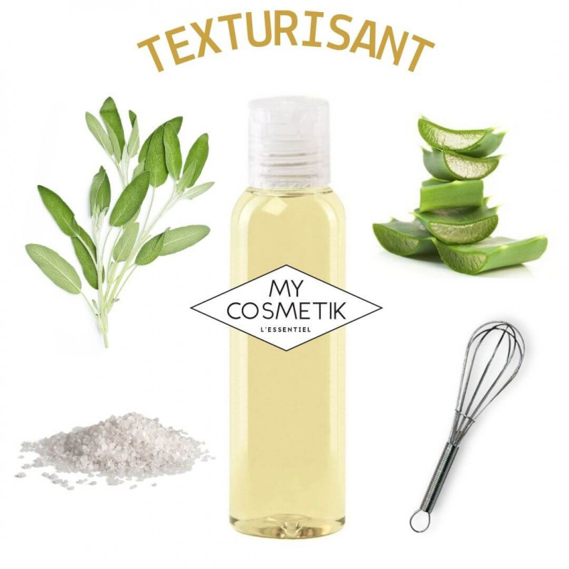 Recette de gel coiffant maison pour cheveux rebelles au sel marin