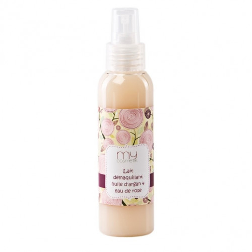 Lait démaquillant huile d’Argan & eau de Rose Lait démaquillant huile d’Argan & eau de Rose