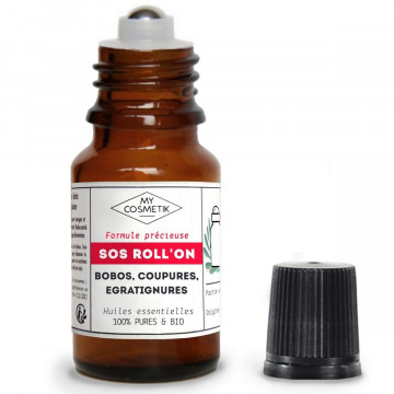 Roll-on aux huiles essentielles coupures et égratignures