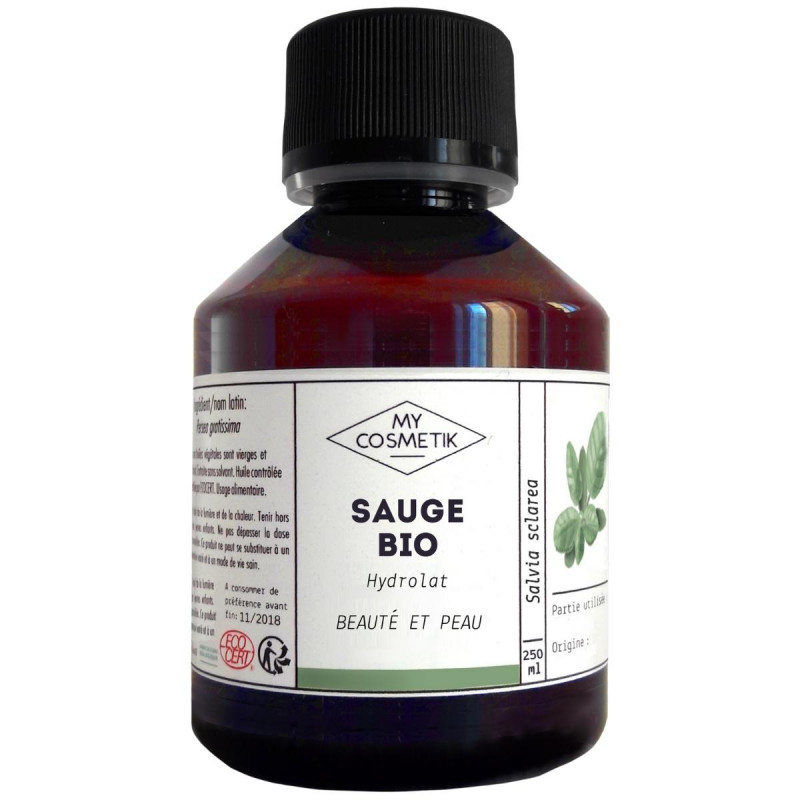 Hydrolat de sauge BIO cosmétique