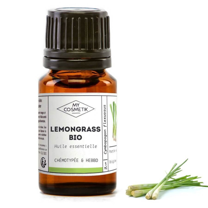 Huile essentielle de lemongrass BIO