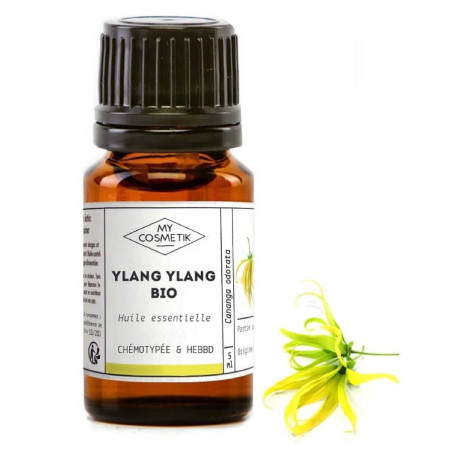 Huile essentielle d'Ylang Ylang BIO - AB (complète)