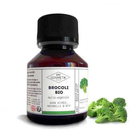 Huile de brocoli biologique