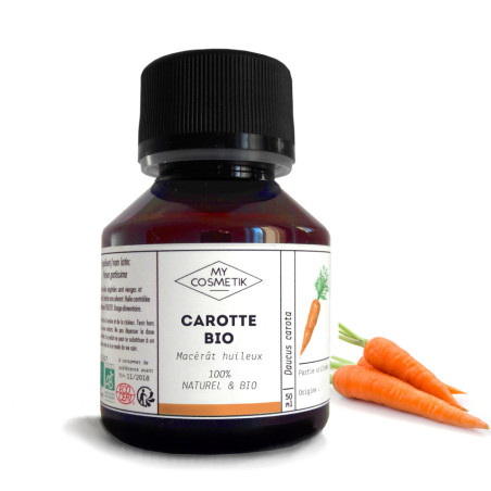 Macérât huileux de Carotte BIO