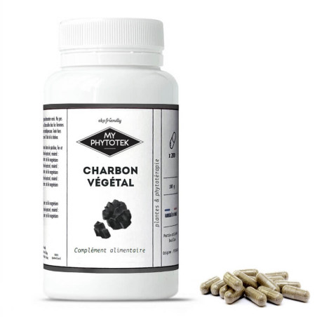 Gélules charbon végétal actif Gélules charbon végétal actif