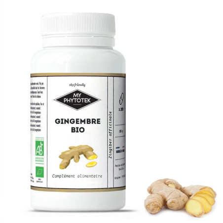 Gélules gingembre BIO Gélules gingembre BIO