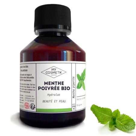 Hydrolat de Menthe Poivrée BIO cosmétique