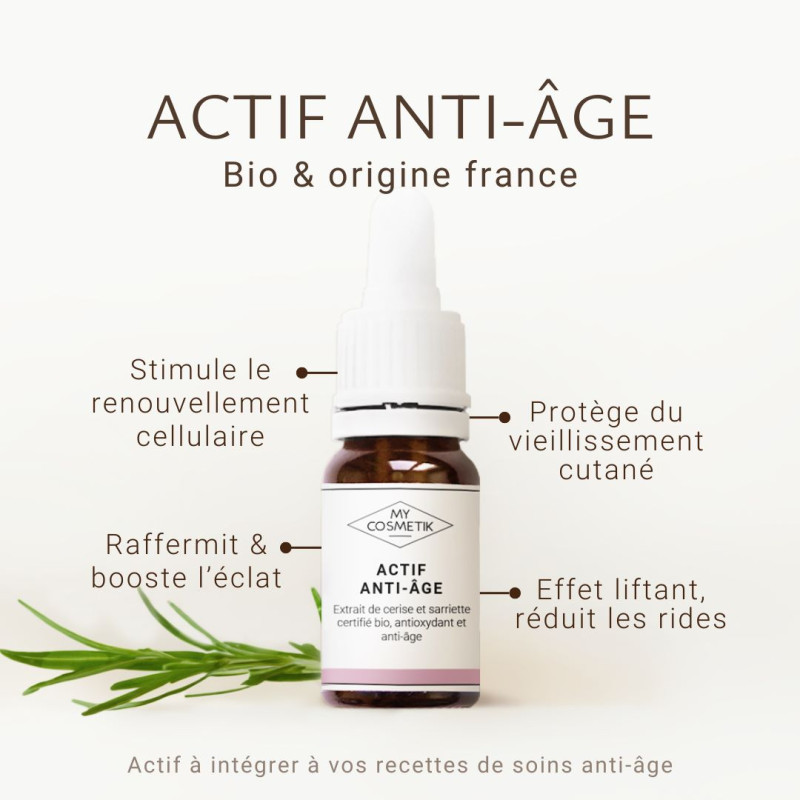 Les bienfaits de l'actif anti-âge