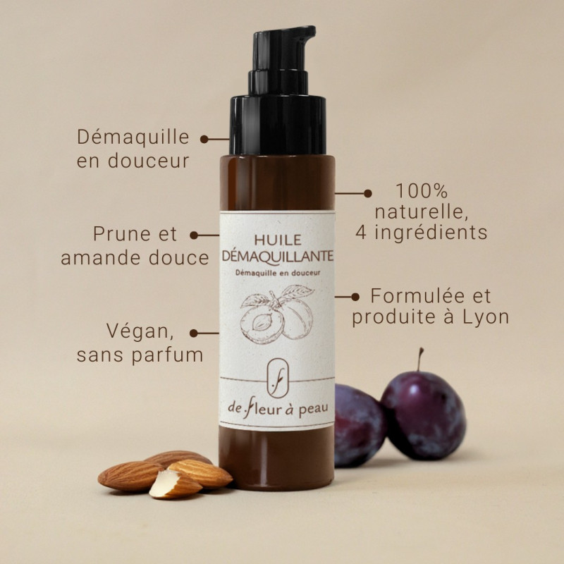 Huile Démaquillante - Démaquille en douceur