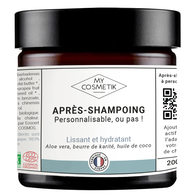 Base essentielle d'après-shampooing personnalisable