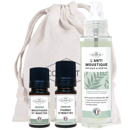 Trio Anti-Moustique - Répulsif et Apaisant Trio Anti-Moustique - Répulsif et Apaisant