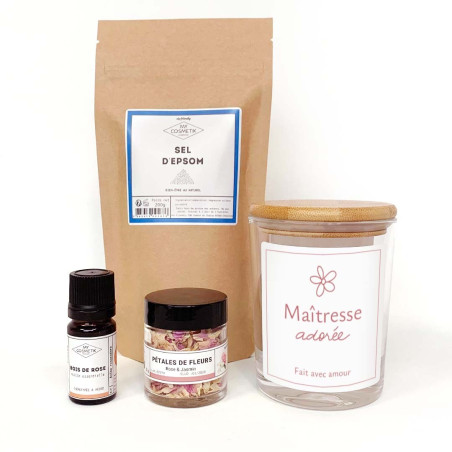 Kit Sel de Bain "Maîtresse adorée"