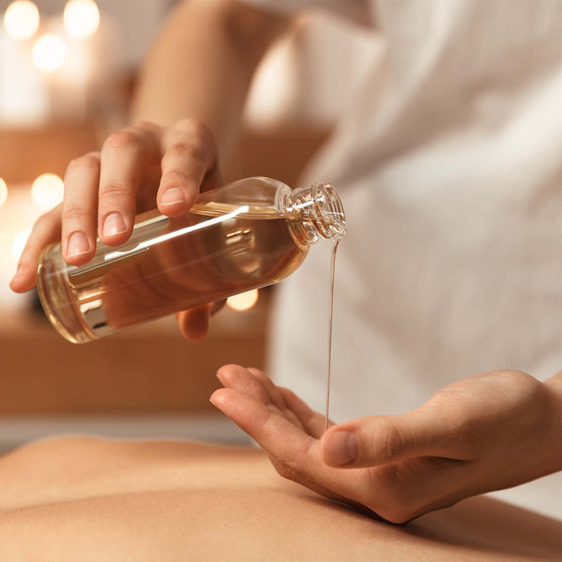 Recette d'huile de massage relaxante Romarin/Pamplemousse/Avocat