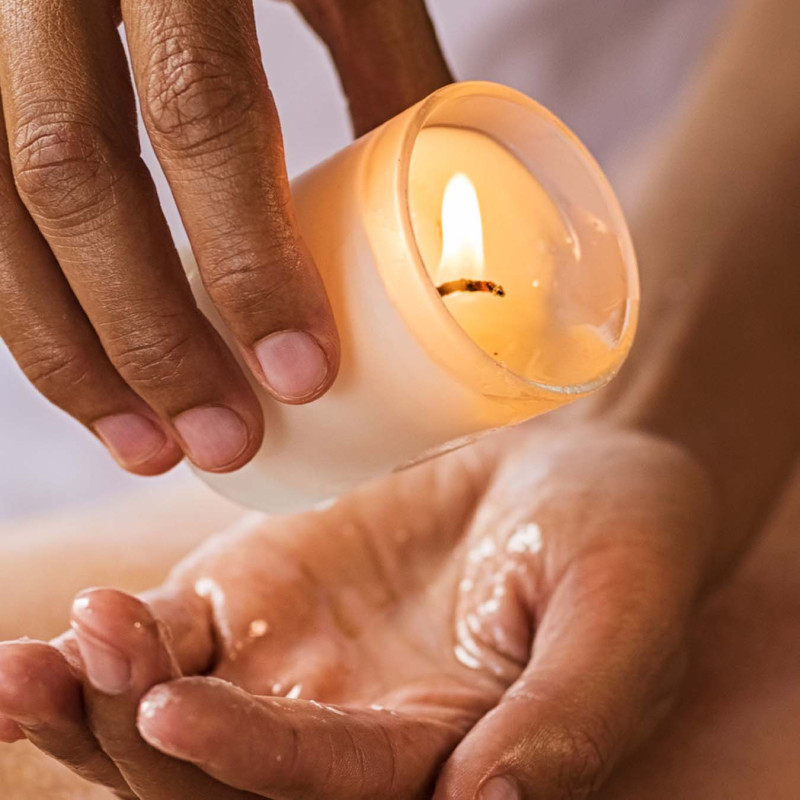 Recette de bougie de massage au beurre de karité & arbre à thé