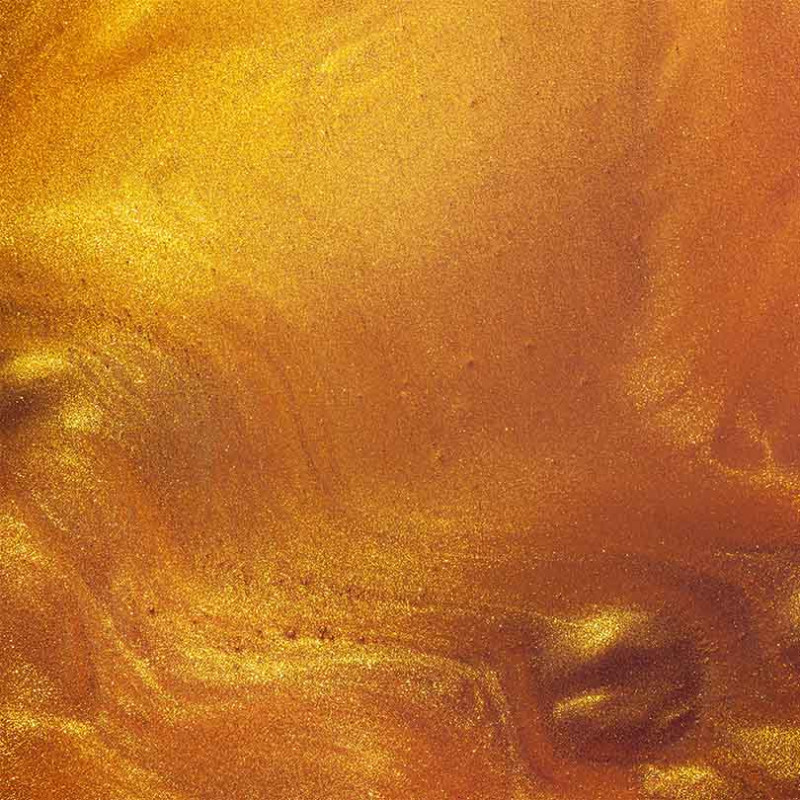 Recette d'huile de soirée irisée or